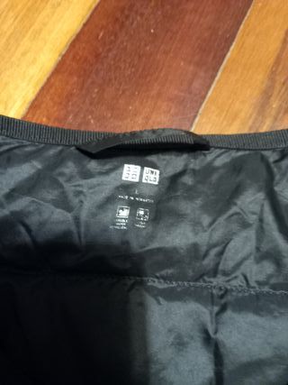 Plumífero Uniqlo negro