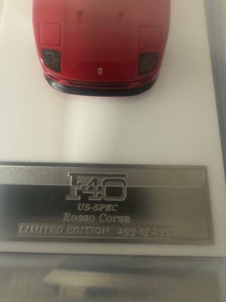 Ferrari F40 1:64 M64X