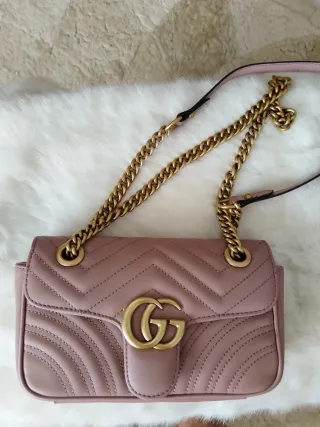 Borsa  piccola rosa.