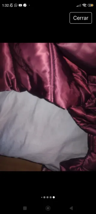 Plumas Morgan Talla M Morado