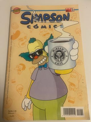 Simpson comics numero 32