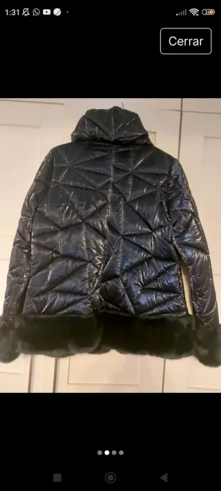 Plumas Carla Ruiz Azul Marino Talla M