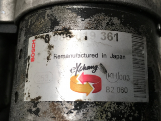 Motor arranque Opel 0986019361