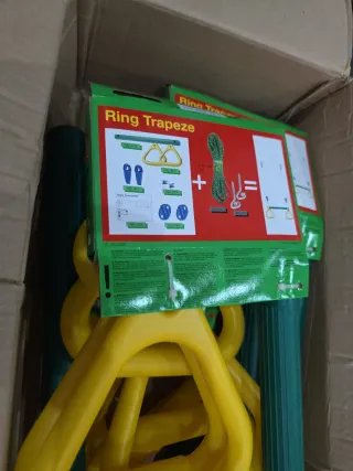 Jungle Gym Anillas Trapecio