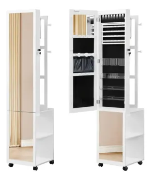 Armadio Portagioie con Specchio Intero