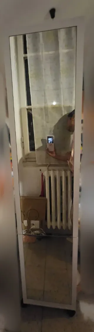 Armadio Portagioie con Specchio Intero