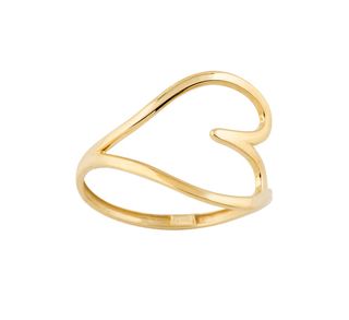 anillo oro 18k con circonita
