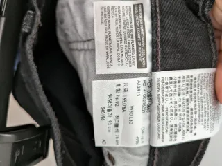 Vaqueros Levi's Negros 30/30l