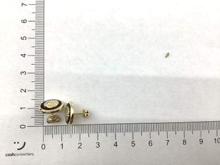 pendientes oro 18k con piedra