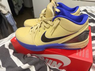 Zapatillas Nike Kobe Edición Barcelona Beige/Azul