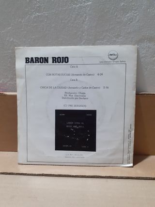 Barón Rojo - Con Botas Sucias / Chica de la ciudad