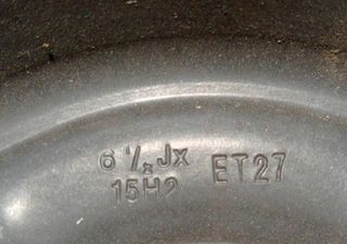 Peugeot 5125367 llanta 5401s6 partner kombi 1.6