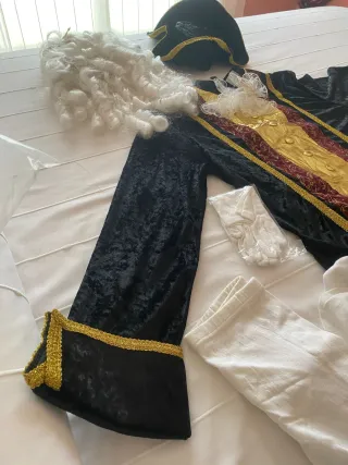 Disfraz época hombre talla única