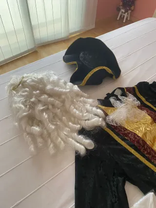 Disfraz época hombre talla única