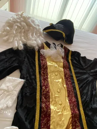 Disfraz época hombre talla única