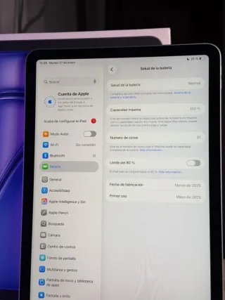 Nuevo iPad Air 11 M3 Plata