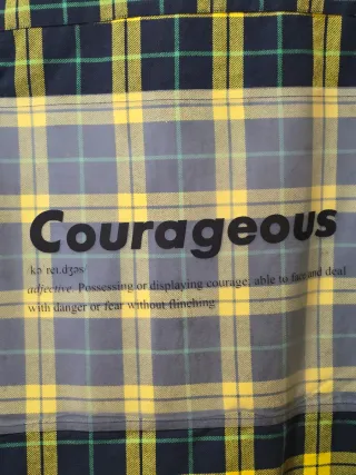 Camisa cuadros Bershka manga larga