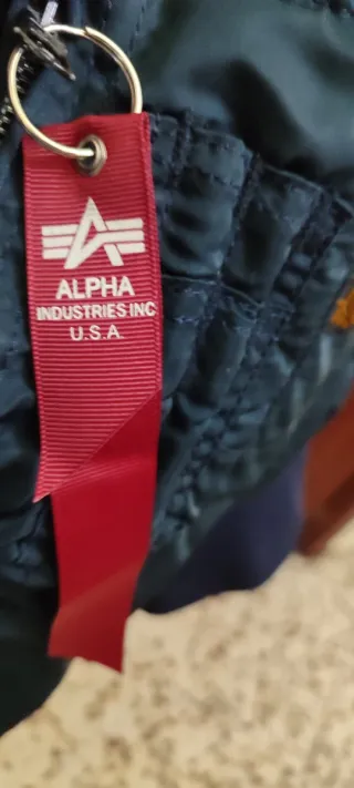 Banda Alpha Industries Remove Before Flight