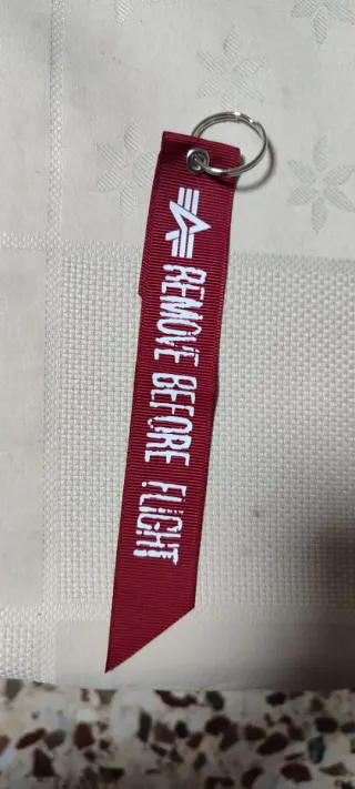 Banda Alpha Industries Remove Before Flight