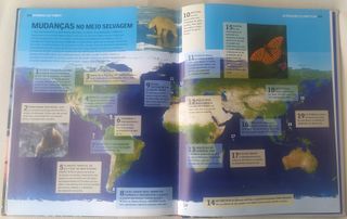 2 Livros - Coleção Grande Enciclopédia da natureza