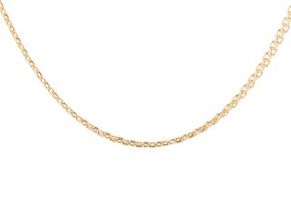 cadena oro 18k 25cm