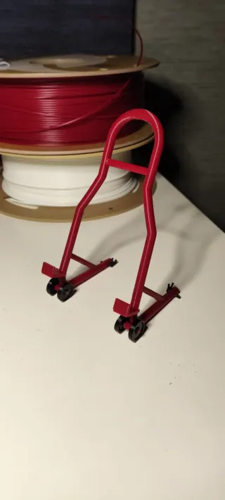 Suporte telemóvel vermelho