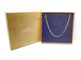 cadena oro 18k 30cm