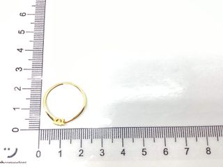 sortija oro 18k con piedra