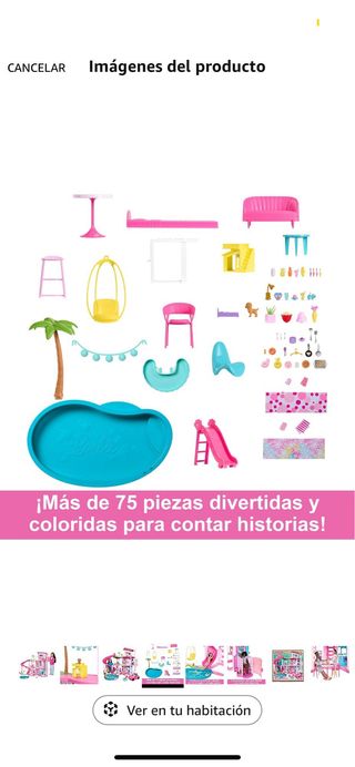 Casa de Muñecas Barbie