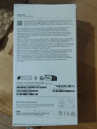 iPhone 16 Pro 256GB Titanio Desierto NUEVO  Madrid