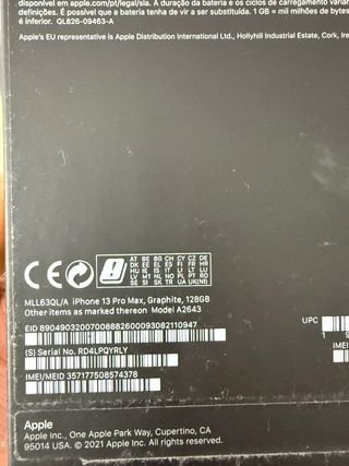 iPhone 13 Pro Max Space Gray