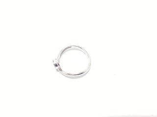 anillo oro 18k con piedra con diamante