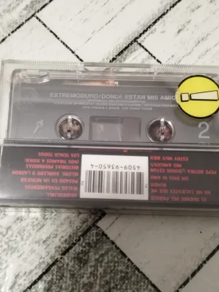 Extremoduro Donde están mis amigos Cassette