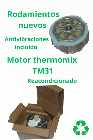 MOTOR THERMOMIX TM31 RODAMIENTOS NUEVOS