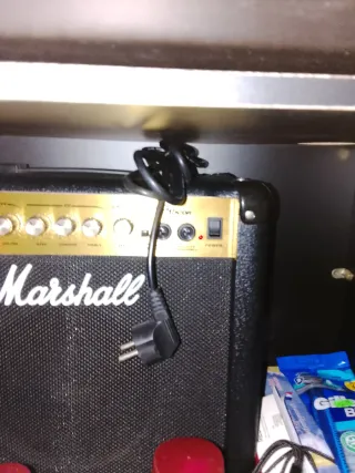 Guitarra Eléctrica y amplificador