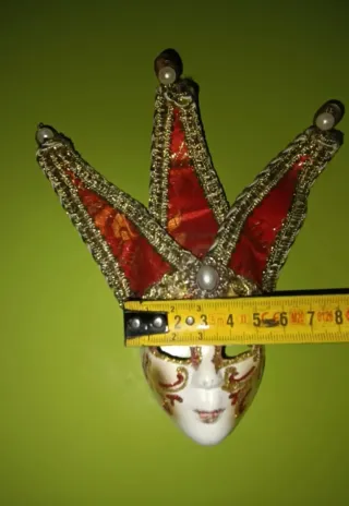 Máscaras Venecianas Rojas y Rosas