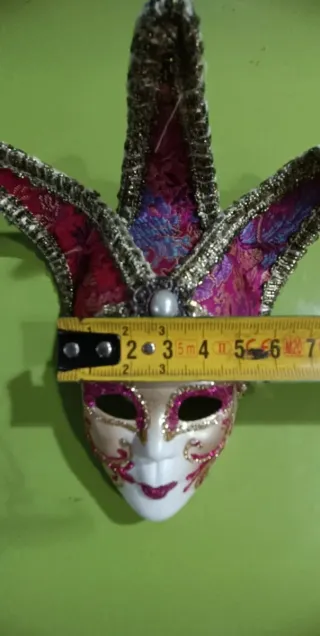 Máscaras Venecianas Rojas y Rosas
