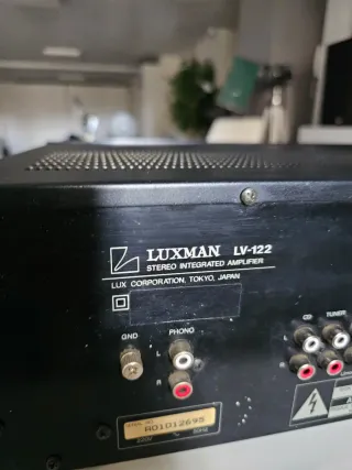 Amplificador Luxman LV-122 (Revisión técnica)