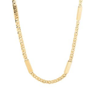 cadena oro 18k 30cm