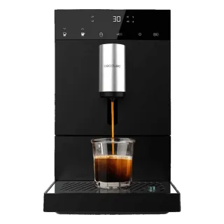 Cecotec Cafetera SuperautomÃ¡tica Compacta con Vaporizador Cremmaet Compact Steam. 1350W, 19 Bares, Sistema Thermoblock, DepÃ³sito CafÃ© en Grano 150gr con Molinillo y 1,1 L de Agua