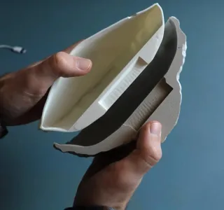 Lámpara hongo yesquero "Fomes Fomentarius"