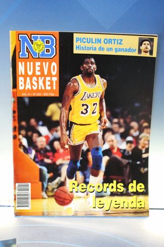 6 Revistas Baloncesto: Nuevo Basket 201-206, 1990-91.