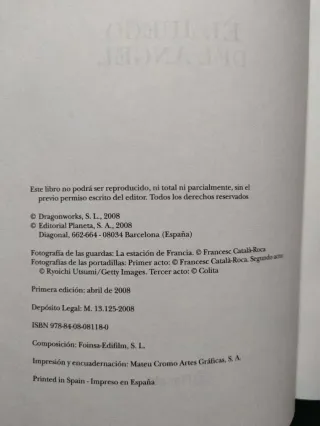 El Juego del Ángel - Carlos Ruíz Zafon