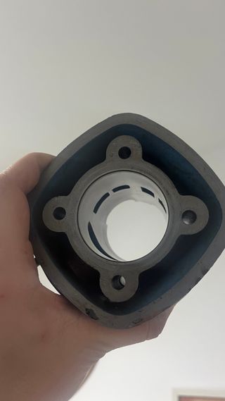 Cilindro Piaggio top azul