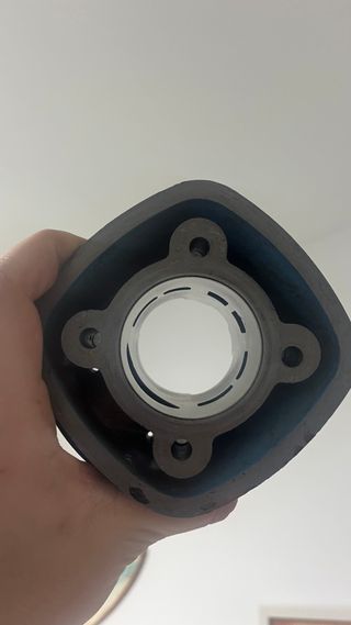 Cilindro Piaggio top azul