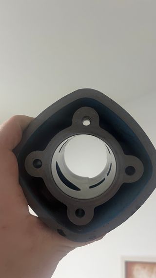 Cilindro Piaggio top azul