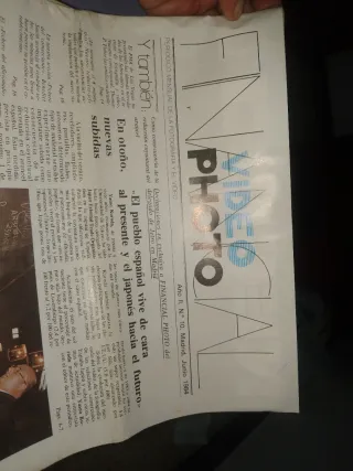 Periódico FINANCIAL PHOTO Junio 1984