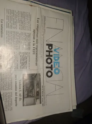 Periódico FINANCIAL PHOTO Junio 1984