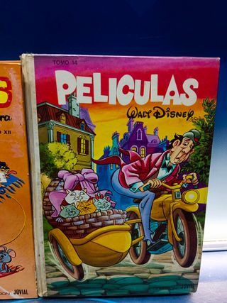 TEBEO - COMIC - Películas Walt disney, colección jovial, tomo 7,9,12 y 14 E.R.S.A.