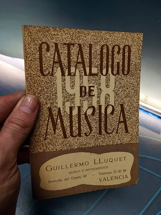 libros catalogo de musica 1958 + El maravilloso mundo de la música